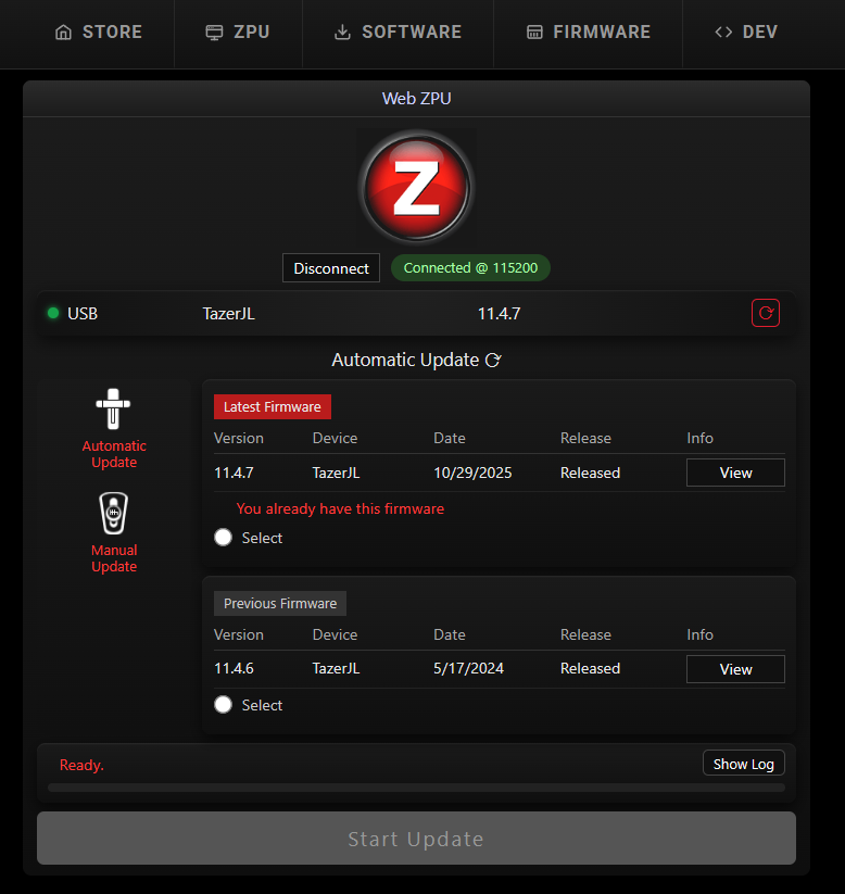 ZPU on the Web